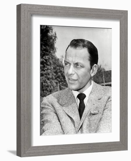 Portrait of Frank Sinatra-null-Framed Photographic Print