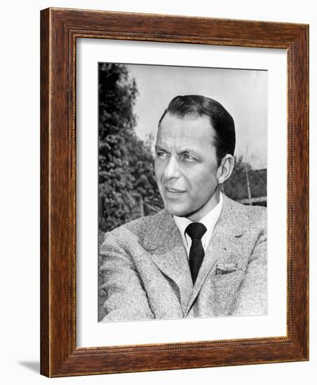 Portrait of Frank Sinatra-null-Framed Photographic Print