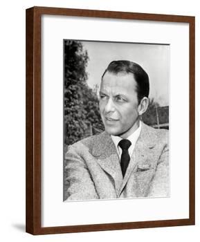 Portrait of Frank Sinatra-null-Framed Photographic Print