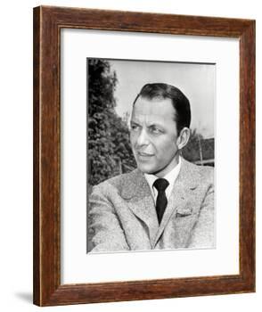 Portrait of Frank Sinatra-null-Framed Photographic Print