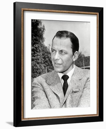 Portrait of Frank Sinatra-null-Framed Photographic Print