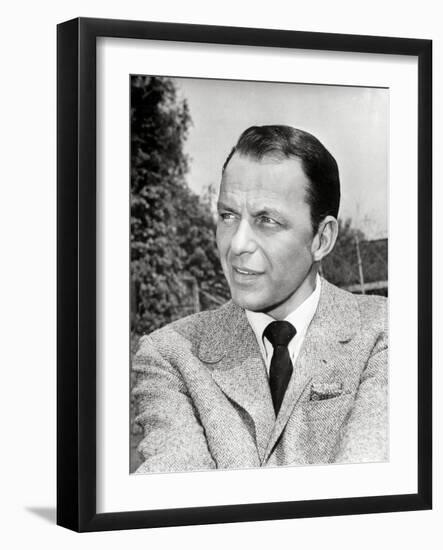 Portrait of Frank Sinatra-null-Framed Photographic Print