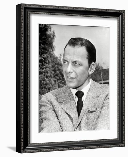 Portrait of Frank Sinatra-null-Framed Photographic Print