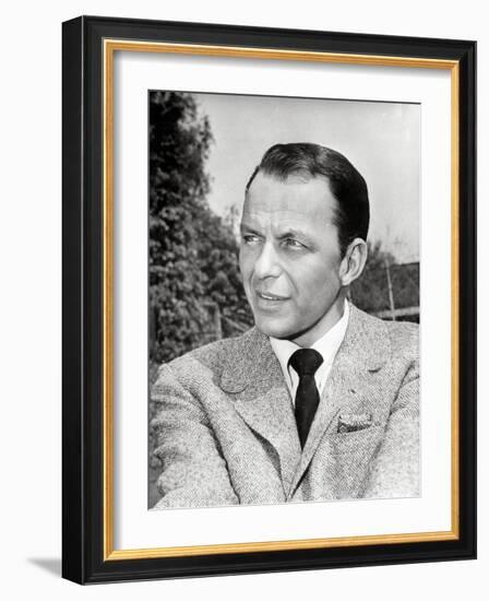 Portrait of Frank Sinatra-null-Framed Photographic Print