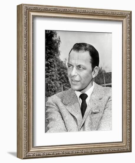 Portrait of Frank Sinatra-null-Framed Photographic Print