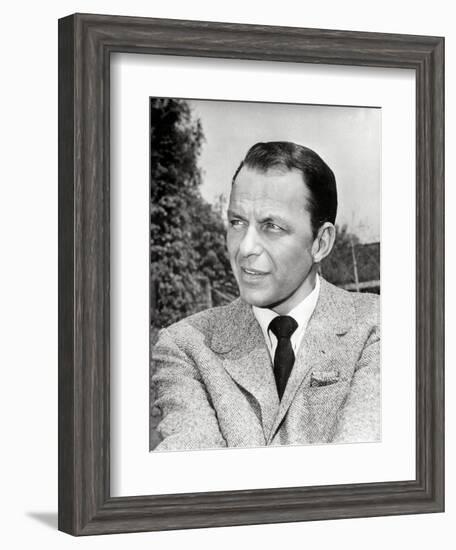 Portrait of Frank Sinatra-null-Framed Photographic Print