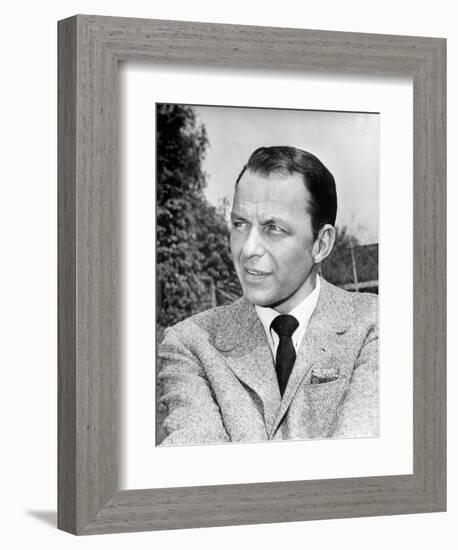 Portrait of Frank Sinatra-null-Framed Photographic Print