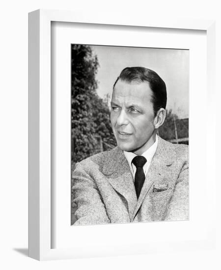 Portrait of Frank Sinatra-null-Framed Photographic Print