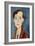 Portrait of Franz Hellens, 1919-Amedeo Modigliani-Framed Giclee Print