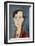 Portrait of Franz Hellens, 1919-Amedeo Modigliani-Framed Giclee Print