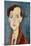 Portrait of Franz Hellens, 1919-Amedeo Modigliani-Mounted Giclee Print