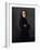 Portrait of Franz Liszt 1839-Henri Lehmann-Framed Giclee Print