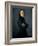 Portrait of Franz Liszt-Henri Lehmann-Framed Art Print