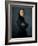 Portrait of Franz Liszt-Henri Lehmann-Framed Art Print