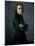 Portrait of Franz Liszt-Henri Lehmann-Mounted Art Print