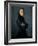 Portrait of Franz Liszt-Henri Lehmann-Framed Art Print