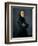 Portrait of Franz Liszt-Henri Lehmann-Framed Art Print