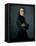 Portrait of Franz Liszt-Henri Lehmann-Framed Stretched Canvas