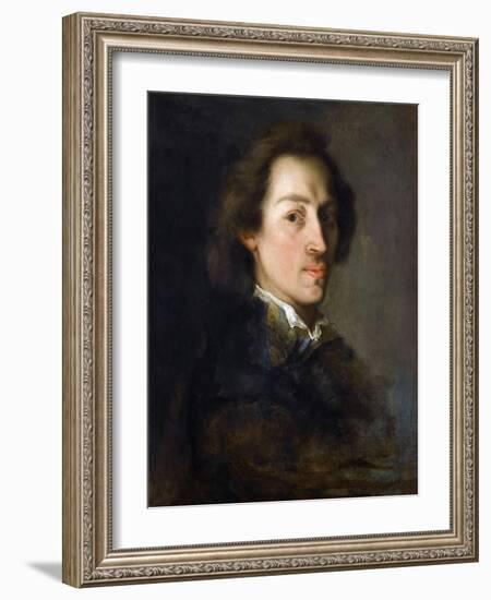 Portrait of Frédéric Chopin-Ary Scheffer-Framed Giclee Print