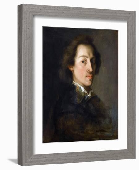 Portrait of Frédéric Chopin-Ary Scheffer-Framed Giclee Print