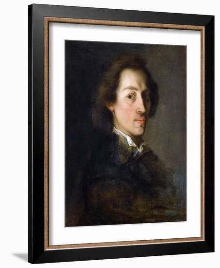 Portrait of Frédéric Chopin-Ary Scheffer-Framed Giclee Print