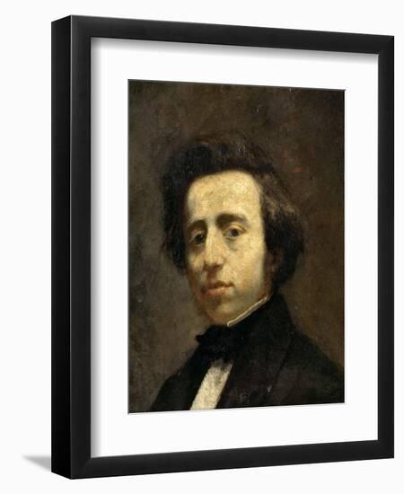 Portrait of Frédéric Chopin-Thomas Couture-Framed Giclee Print