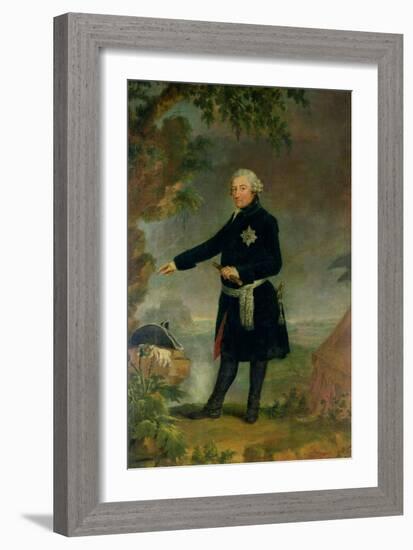 Portrait of Frederick II the Great, 1772-Anna Dorothea Lisiewska-Framed Giclee Print