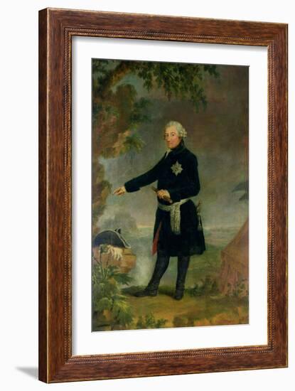 Portrait of Frederick II the Great, 1772-Anna Dorothea Lisiewska-Framed Giclee Print