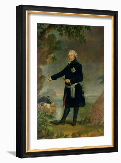 Portrait of Frederick II the Great, 1772-Anna Dorothea Lisiewska-Framed Giclee Print