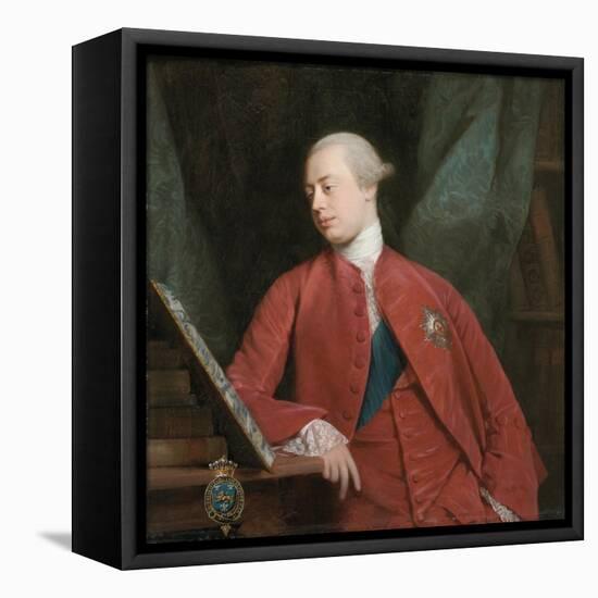 Portrait of Frederick, Lord North K. G., Later 2nd Earl of Guildford-Allan Ramsay-Framed Premier Image Canvas