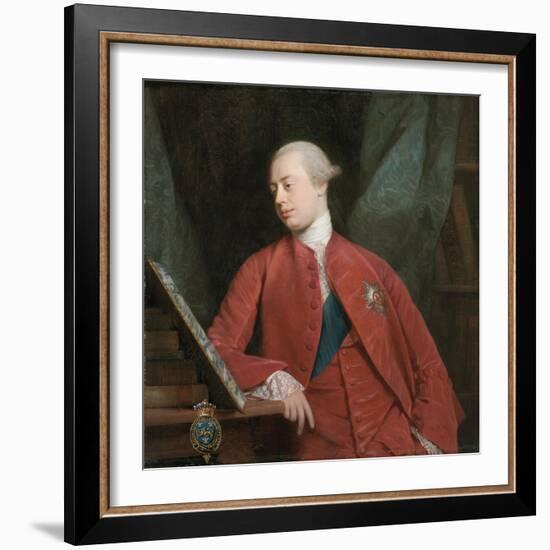 Portrait of Frederick, Lord North K. G., Later 2nd Earl of Guildford-Allan Ramsay-Framed Giclee Print