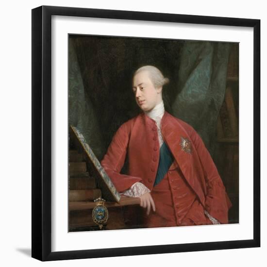 Portrait of Frederick, Lord North K. G., Later 2nd Earl of Guildford-Allan Ramsay-Framed Giclee Print