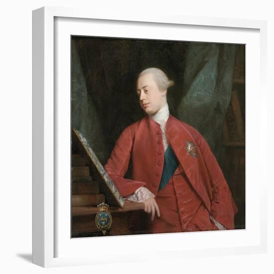 Portrait of Frederick, Lord North K. G., Later 2nd Earl of Guildford-Allan Ramsay-Framed Giclee Print