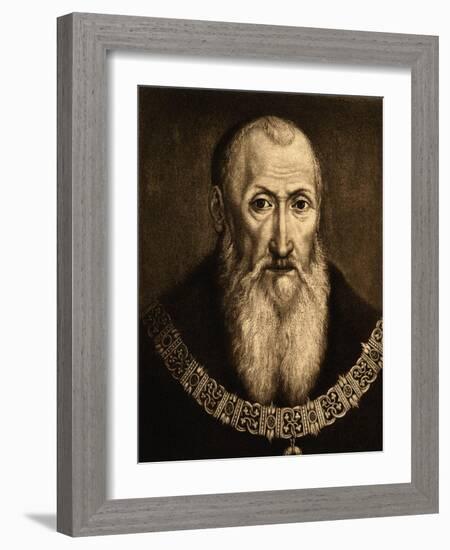 Portrait of Frederick V, Elector Palatine-null-Framed Giclee Print