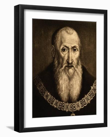 Portrait of Frederick V, Elector Palatine-null-Framed Giclee Print