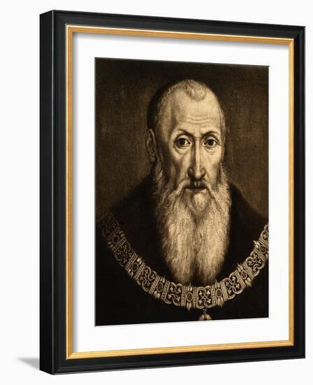 Portrait of Frederick V, Elector Palatine-null-Framed Giclee Print