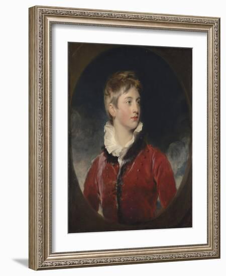 Portrait of Frederick William Stewart, 4Th Marquess of Londonderry, K.P., M.P. (1805-1872) When a B-Thomas Lawrence-Framed Giclee Print