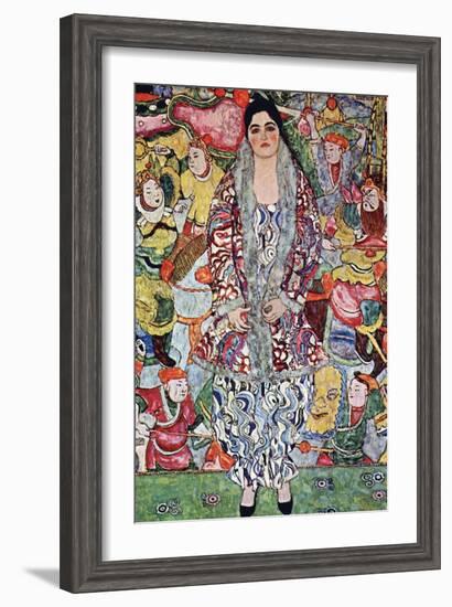 Portrait of Frederika Maria Beer-Gustav Klimt-Framed Art Print