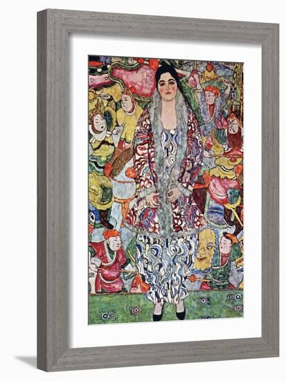 Portrait of Frederika Maria Beer-Gustav Klimt-Framed Art Print