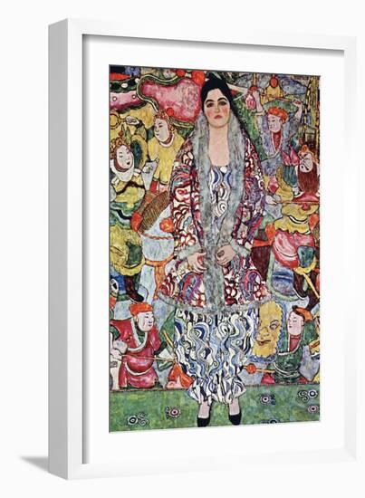 Portrait of Frederika Maria Beer-Gustav Klimt-Framed Art Print