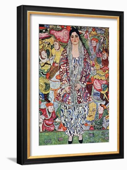 Portrait of Frederika Maria Beer-Gustav Klimt-Framed Art Print