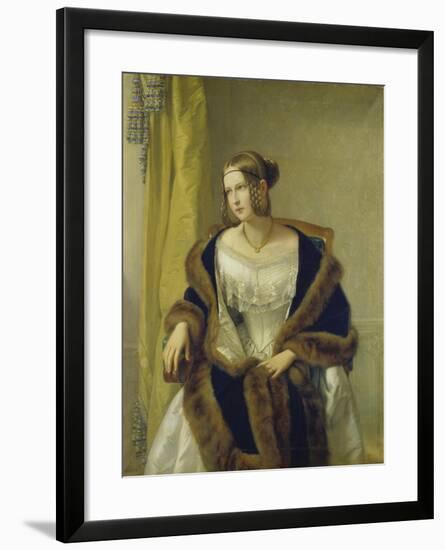 Portrait of Freifrau Von Bernus, 1838-Philipp Veit-Framed Giclee Print