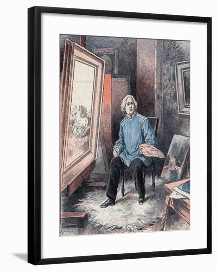 Portrait of French Artist Rosa Bonheur-null-Framed Giclee Print