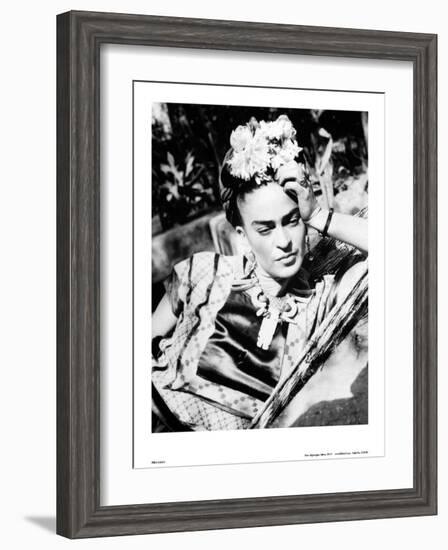 Portrait of Frida Kahlo-null-Framed Art Print