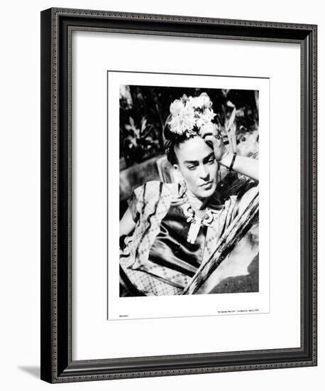 Portrait of Frida Kahlo-null-Framed Art Print