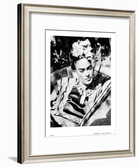 Portrait of Frida Kahlo-null-Framed Art Print