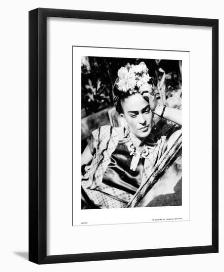 Portrait of Frida Kahlo-null-Framed Art Print