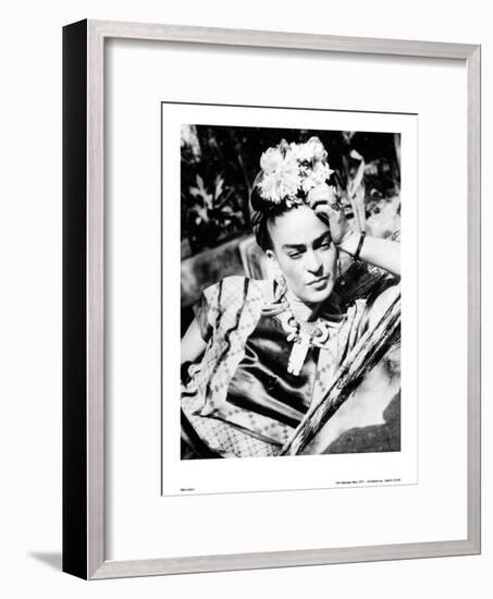 Portrait of Frida Kahlo-null-Framed Art Print