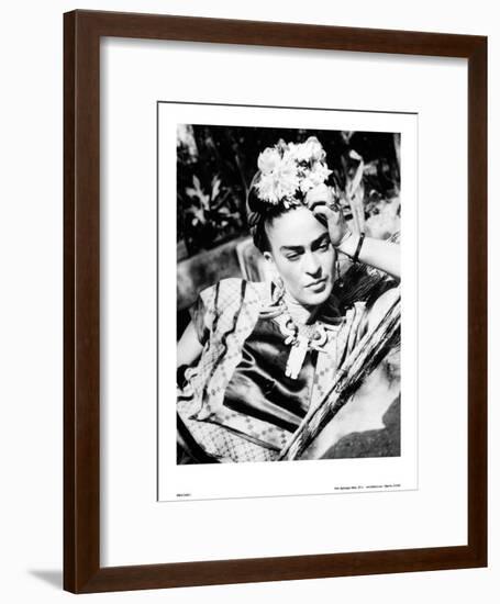 Portrait of Frida Kahlo-null-Framed Art Print