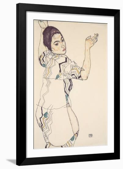 Portrait of Friederike Maria Beer, 1914-Egon Schiele-Framed Giclee Print